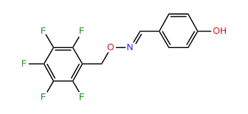 4-Hydroxybenzaldehyde o-(2,3,4,5,6-pentafluorobenzyl)-oxime